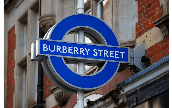 Burberry Street station rename