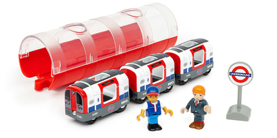 Brio London Underground toy train set