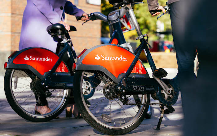 Santander Cycle Hire sponsorship