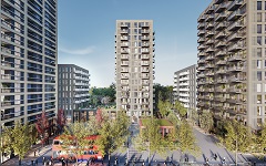 Picture of a proposed building for Kidbrooke development