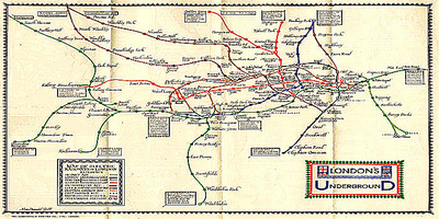 Early Tube map