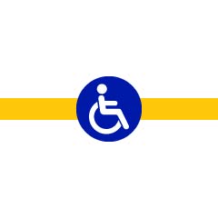 step-free to train icon on tfl go map
