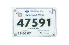 Taxi licence